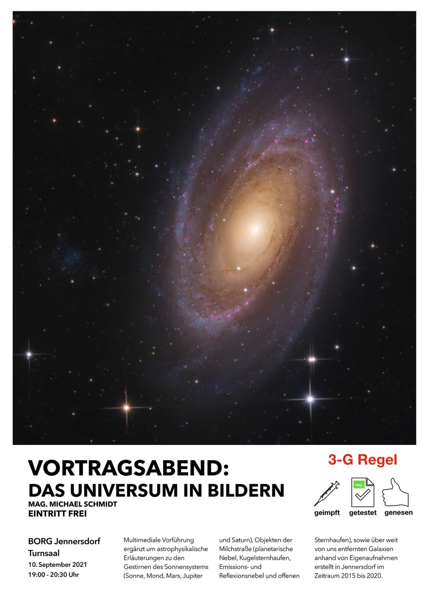 Plakat Vortragsabend